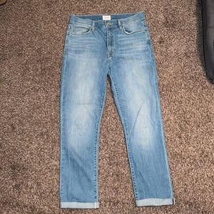 Hudson Straight Crop Jeans